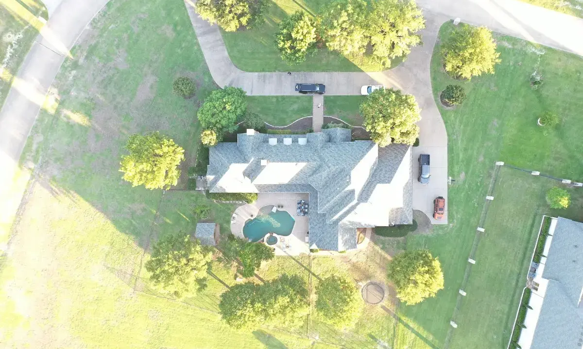 New shingle roof installation on a home in Owings Mills